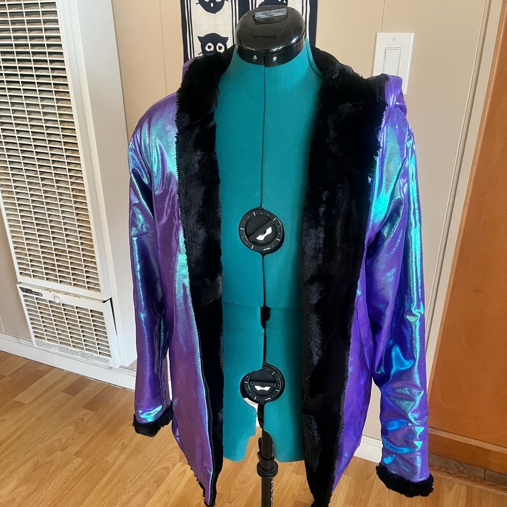 Reversible Iridescent Jacket